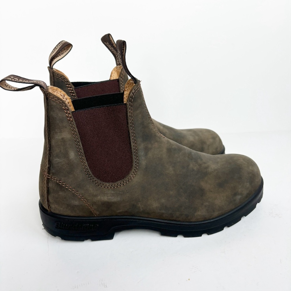 BLUNDSTONE rustic brown 585 Chelsea boots